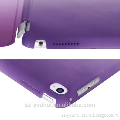 Latest version rainbow color tablet pc protective case